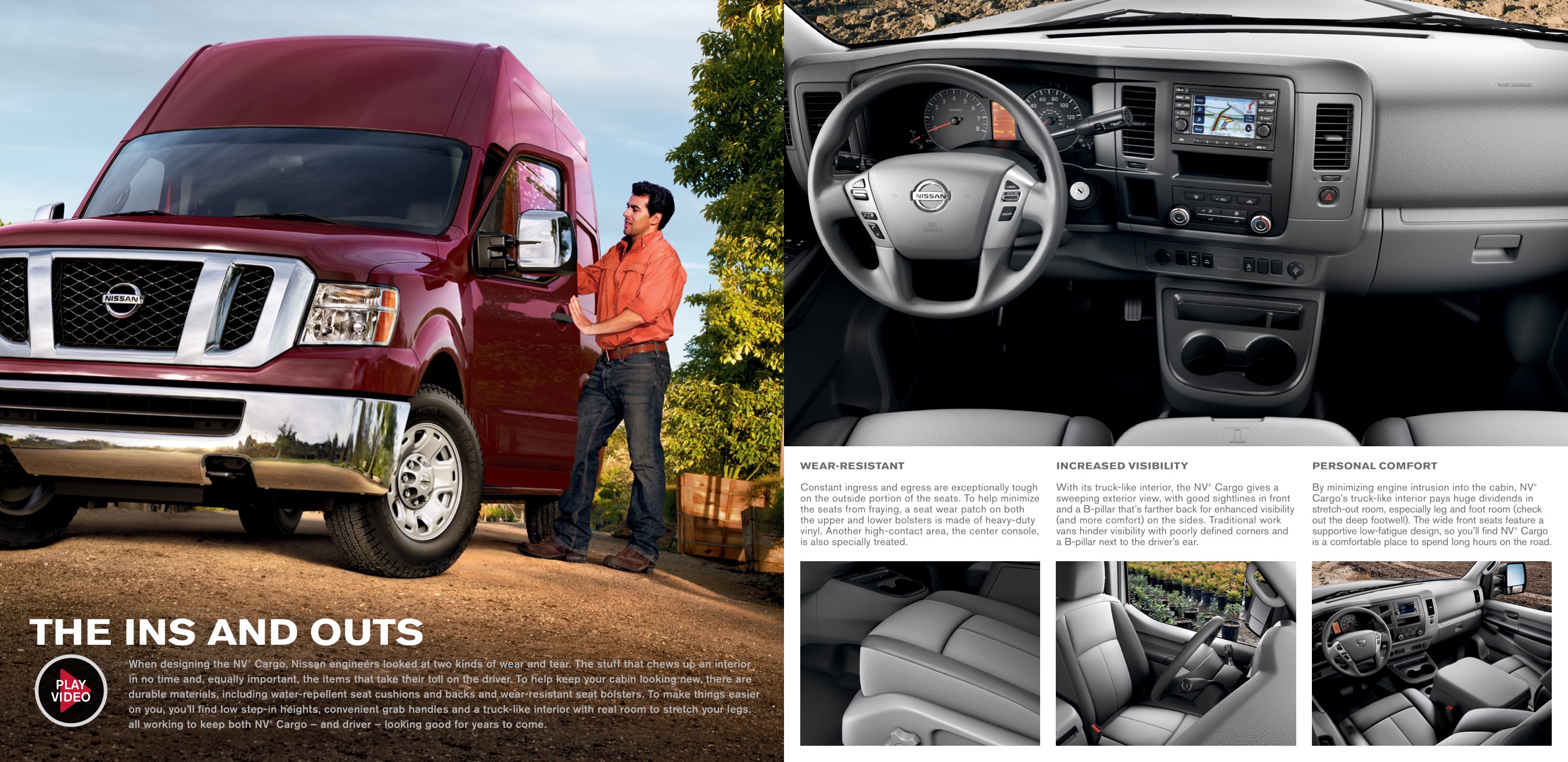 2013 Nissan NV Cargo Brochure Page 2